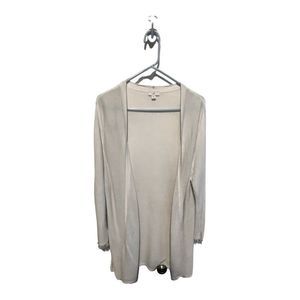 J. Jill White Cardigan w Fringe Embellishment S : L